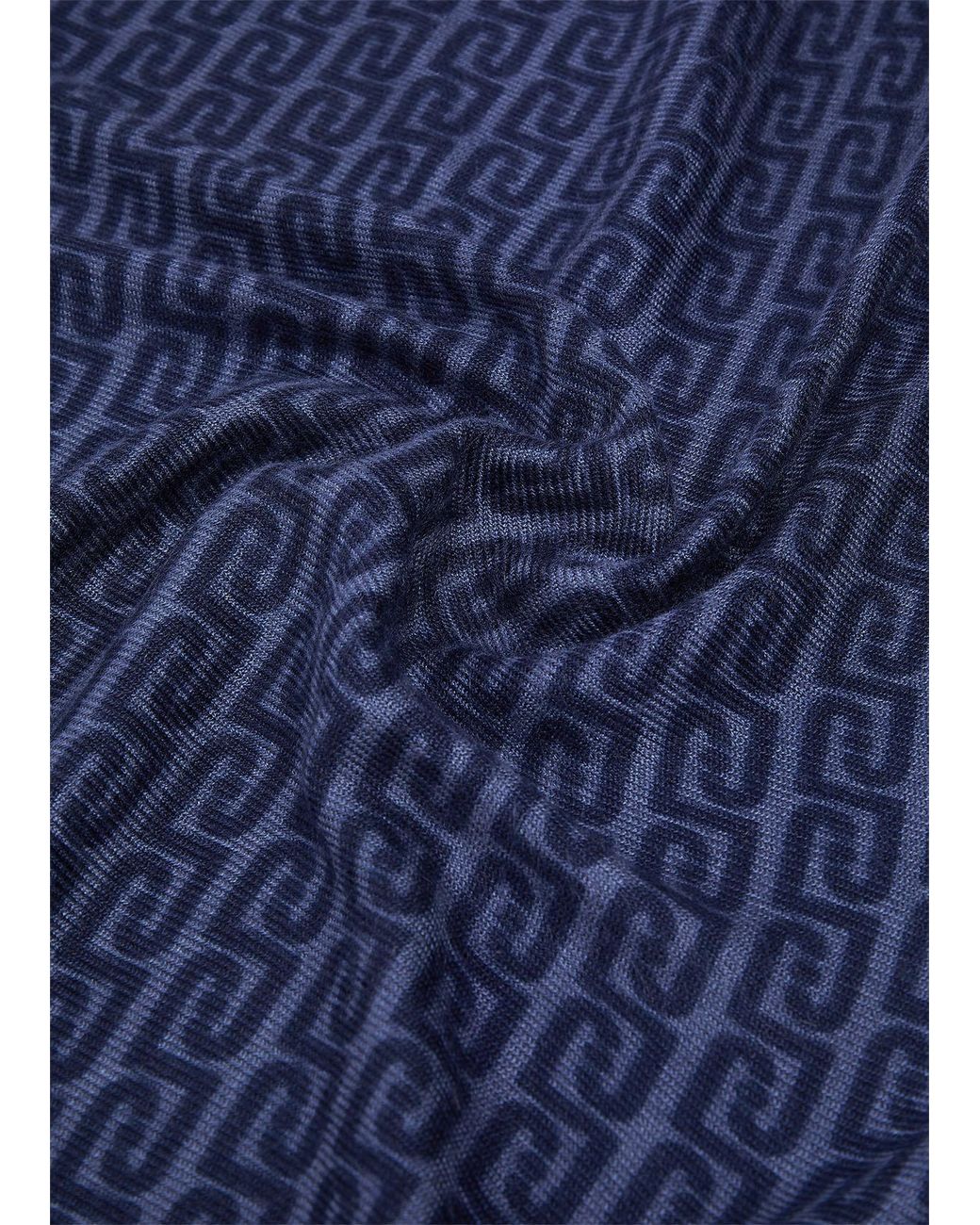 Liu Jo Blue Stola Mit Monogramm-Logo