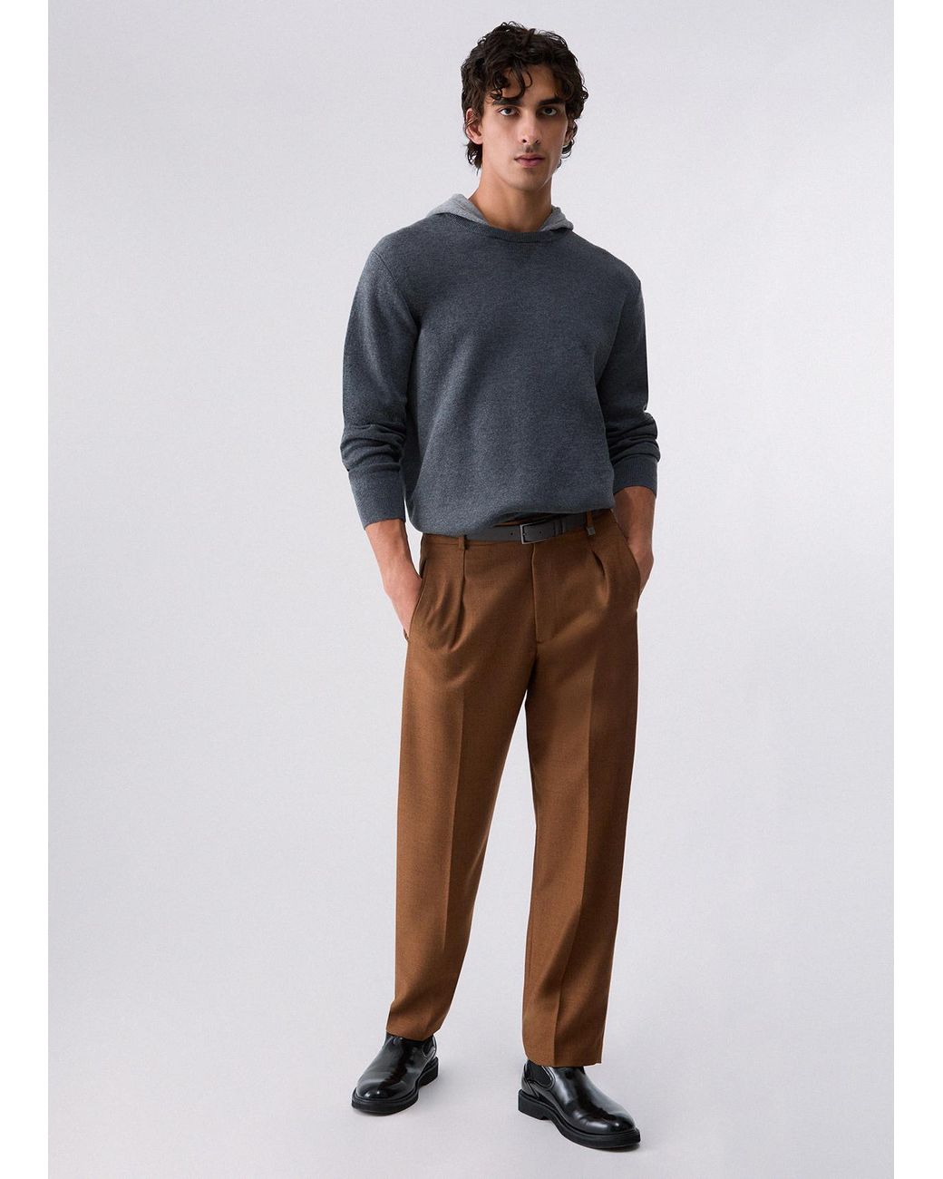 Maille À Capuche Liu Jo pour homme en coloris Gray