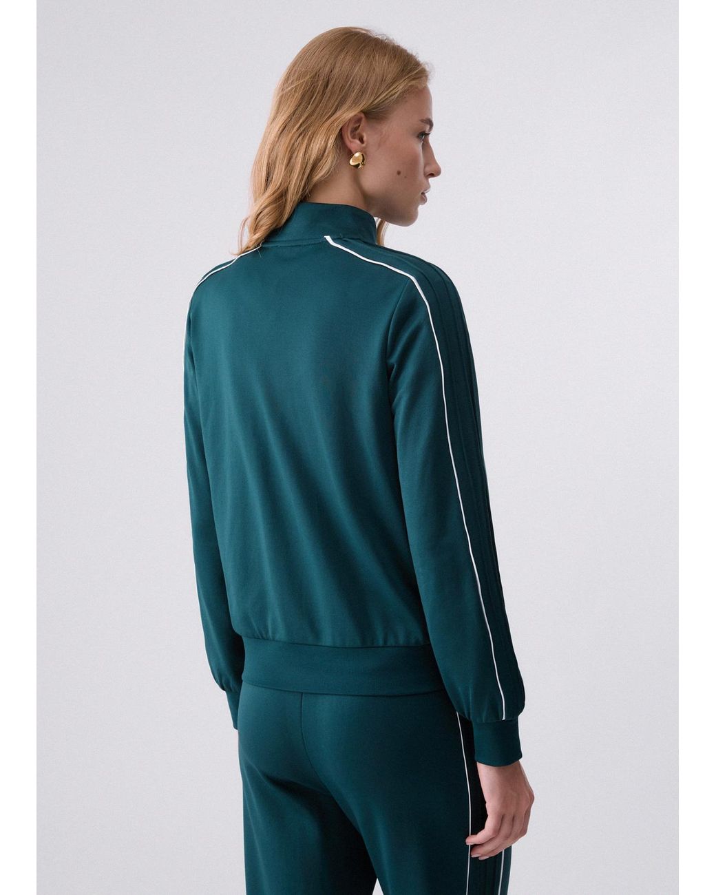 Sweat Zippé Liu Jo en coloris Green