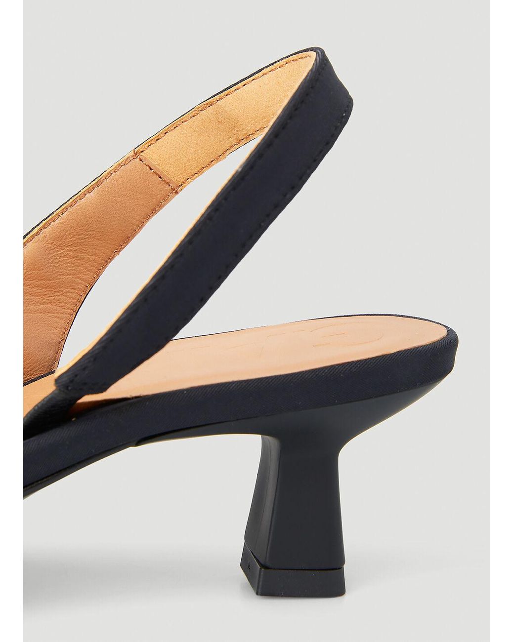 Ganni kitten heels hot sale