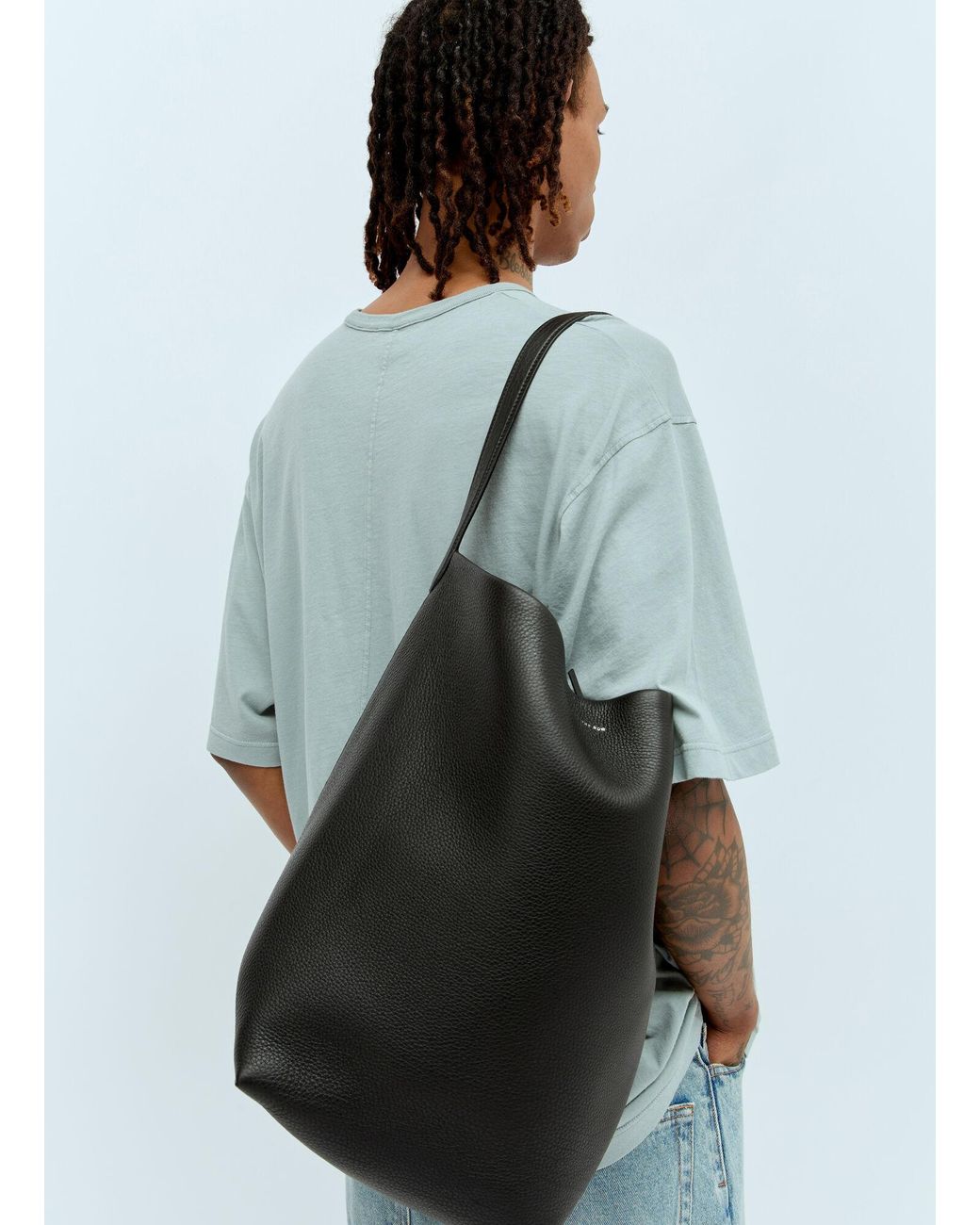 The Row Large N/s Park Tote Bag in Grey for Men | Lyst Canada
