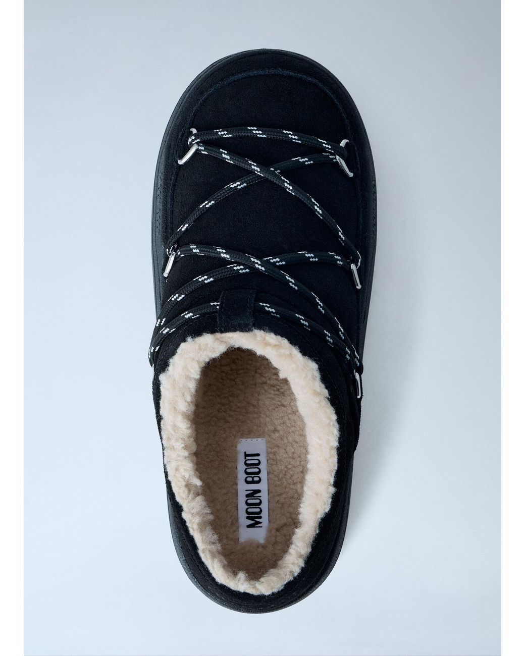 Moon Boot Black Mb Park Slipper Mules