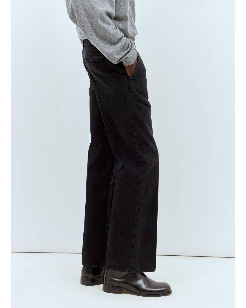The Row Finch Jeans in Black for Men | Lyst The Row Finch Jeans in Black for Men | Lyst