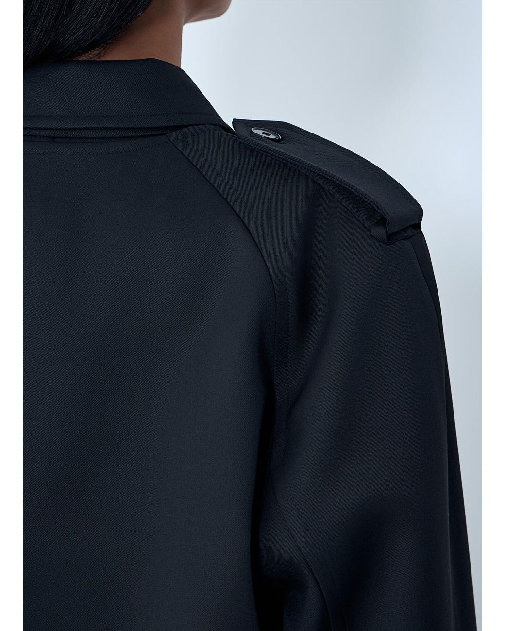 The Row Blue Usuaia Trench Coat