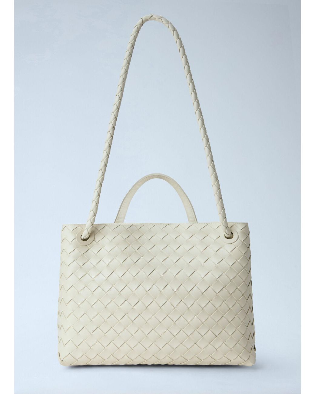 Bottega Veneta Blue Medium Andiamo Handbag