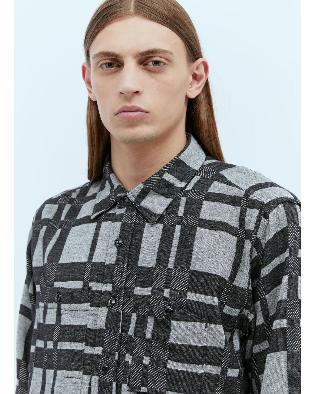 Engeneere Engineered Garments Check Work Shirt in Blue for Men | Lyst