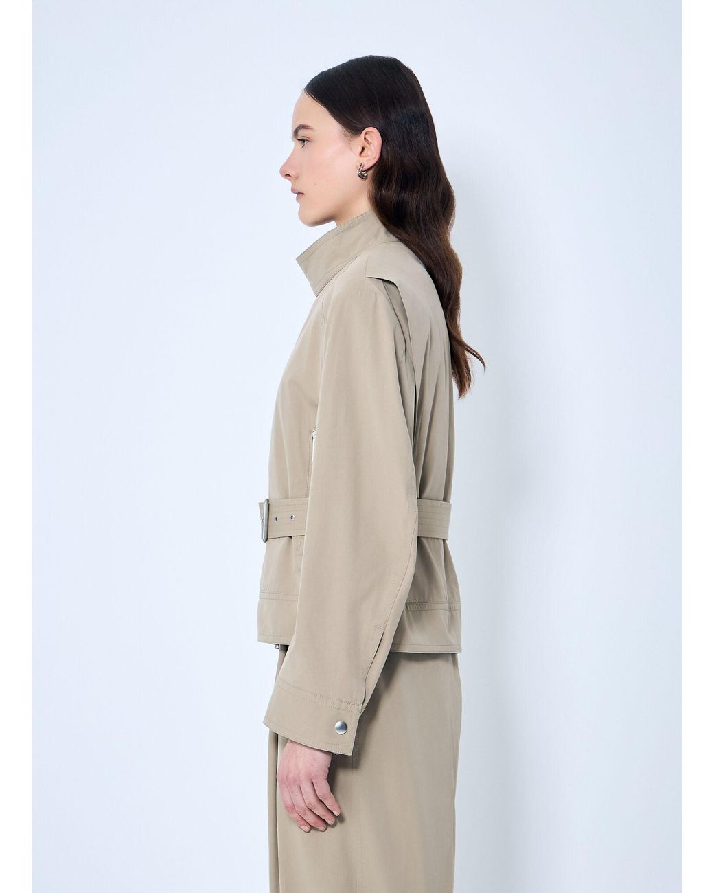 Bottega Veneta Natural Compact Cotton Blouson