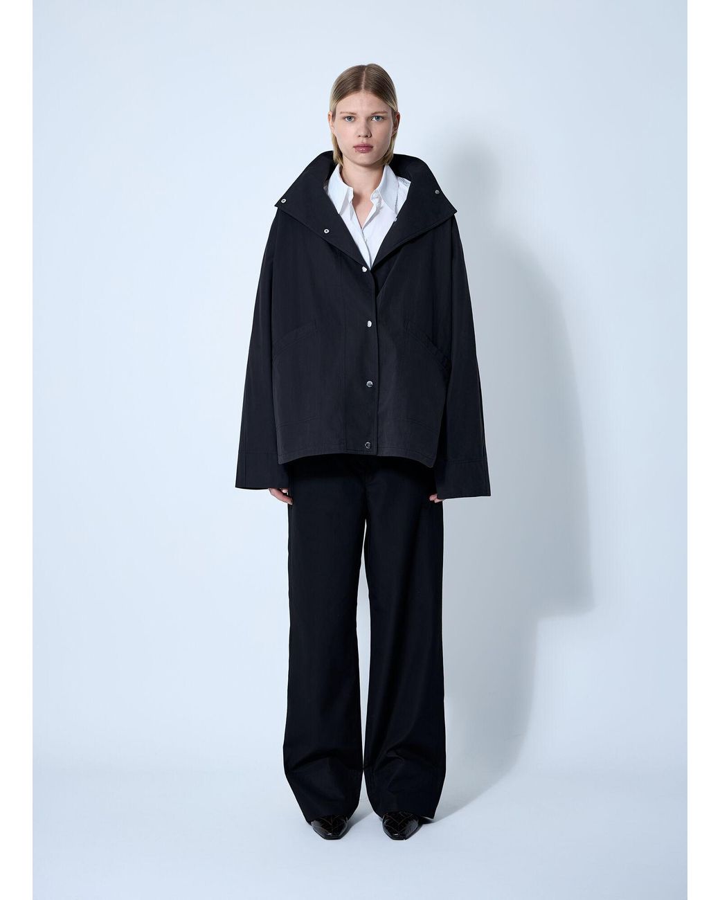Totême  Blue Summer Parachute Jacket