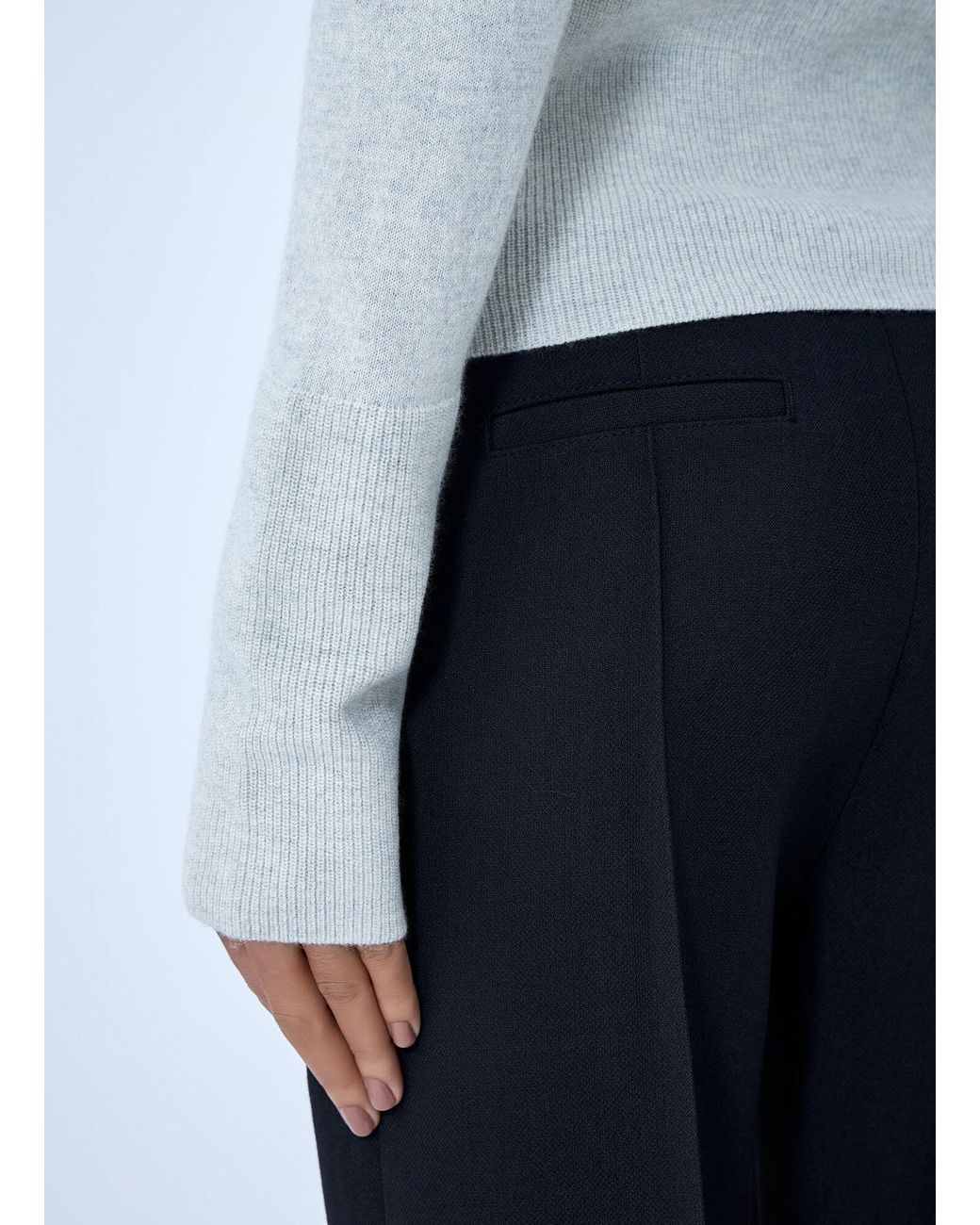 Chloé White Logo Cardigan