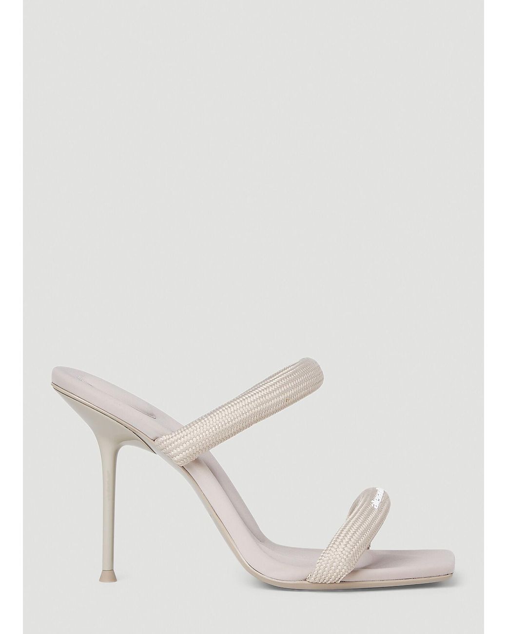 Alexander Wang Julie Tubular Heeled Sandals in White Lyst