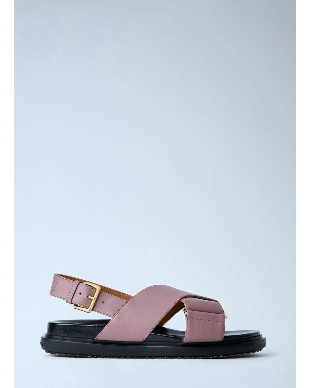 Marni White Fussbett Sandal