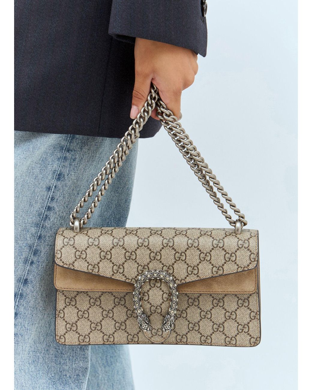 Gucci Blue Dionysus Small Shoulder Bag