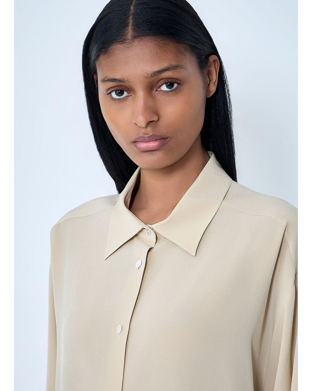 The Row White Luka Shirt