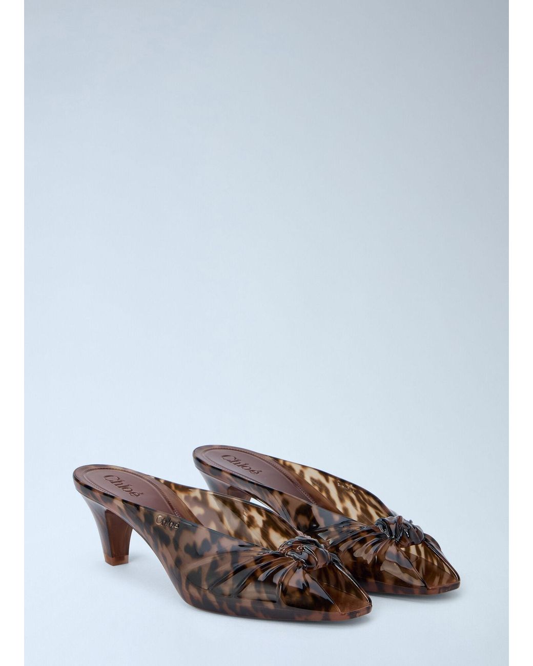 Chloé White Chloé Jelly Mules