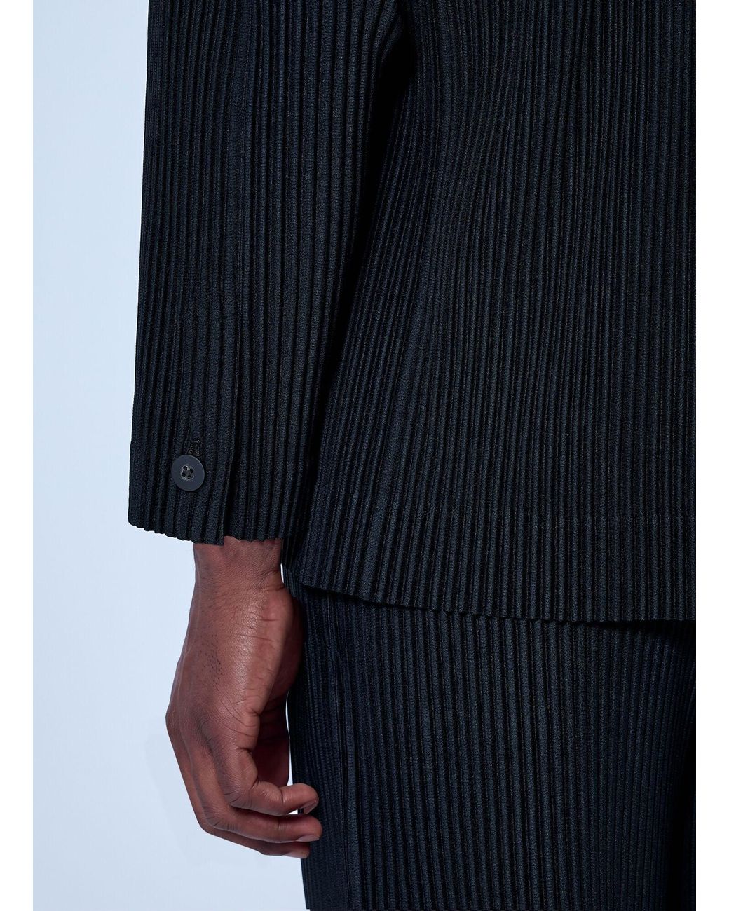 Homme Plissé Issey Miyake Blue Basics Jackets for men