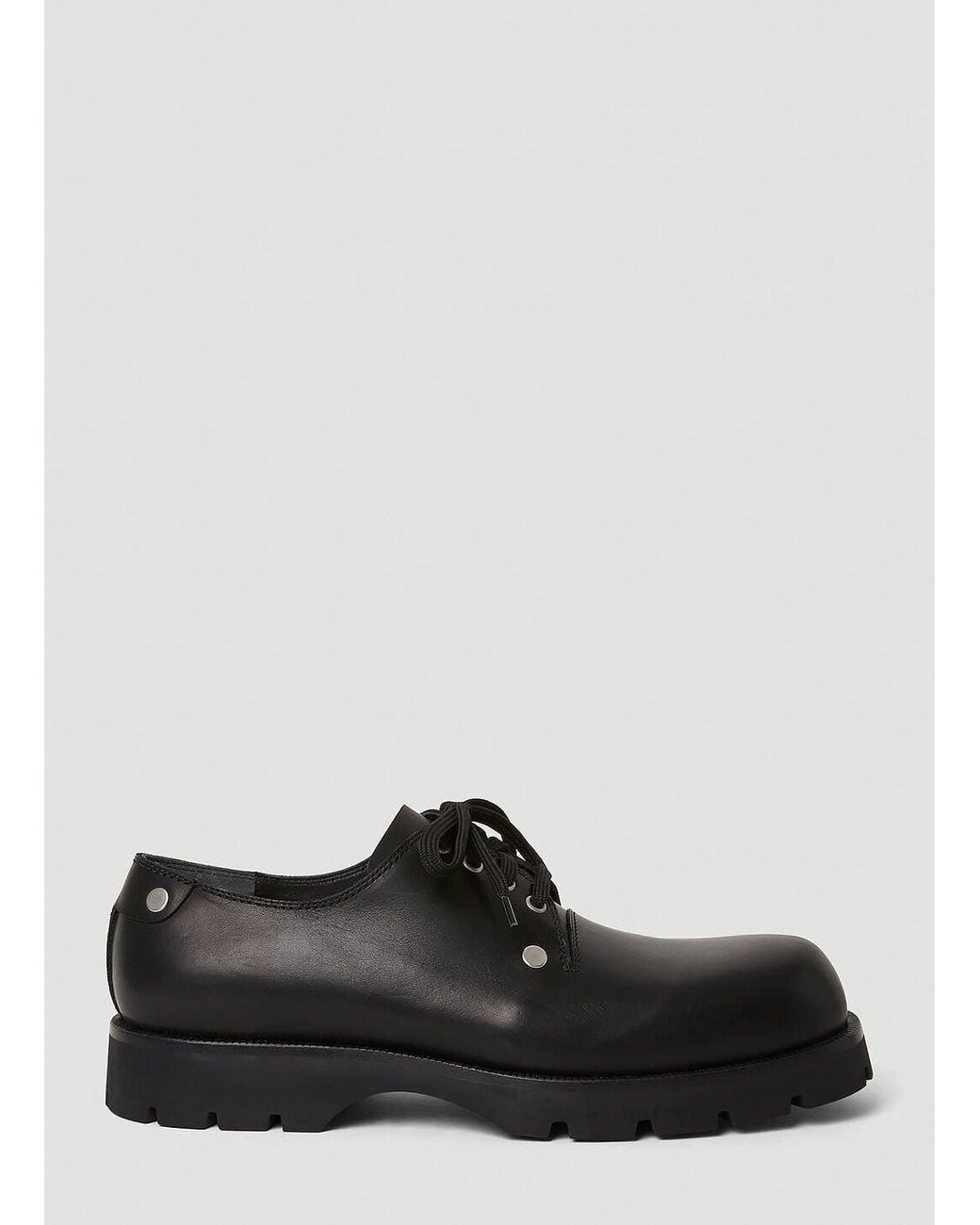 jil-sander-Black-Stud-Derby-