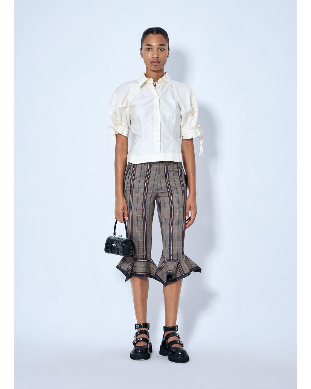 Vivienne Westwood White Cotton Poplin Shirt