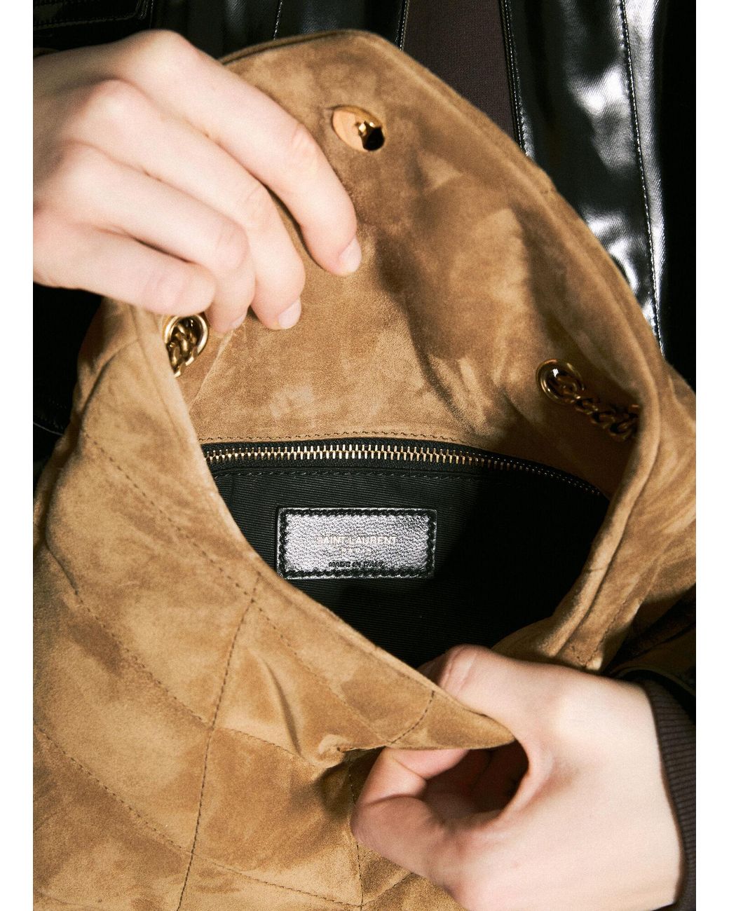 saint-laurent-Brown-Toy-Puffer