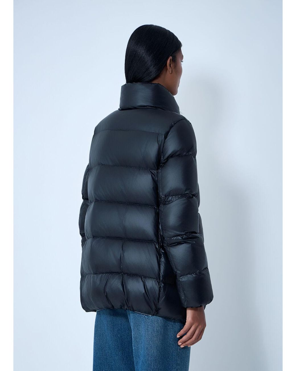 Moncler Blue Cochevis Short Down Jacket