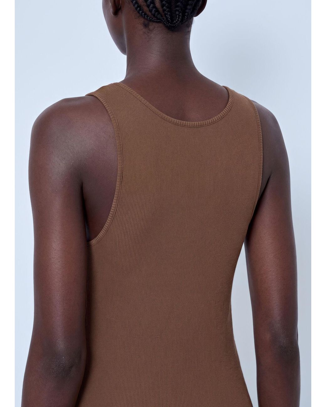 Saint Laurent Blue Cassandre Tank Top