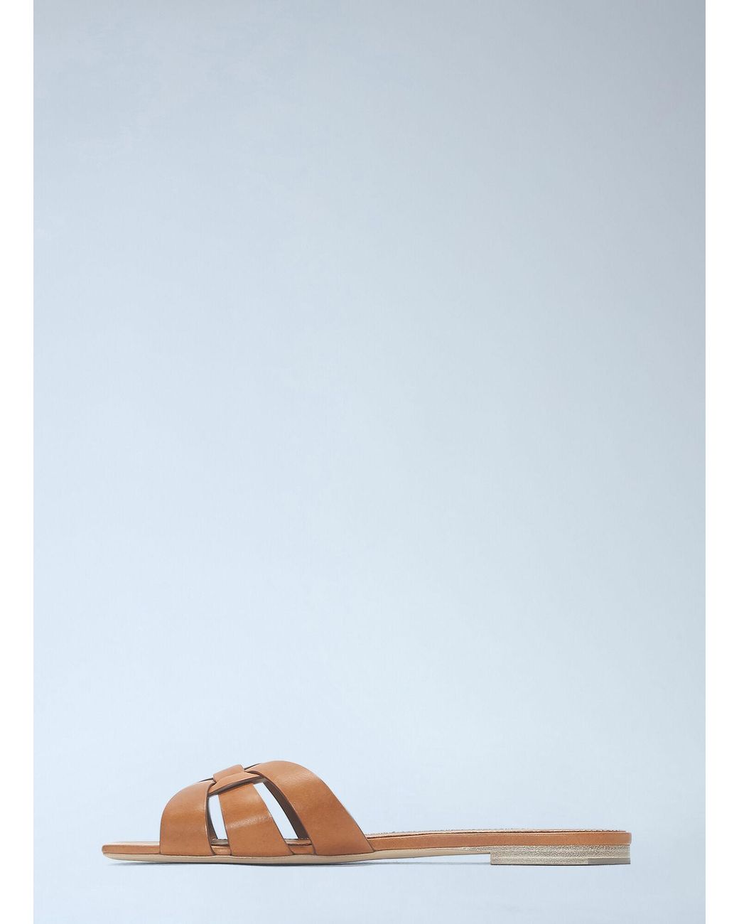 Saint Laurent Blue Tribute Sandals