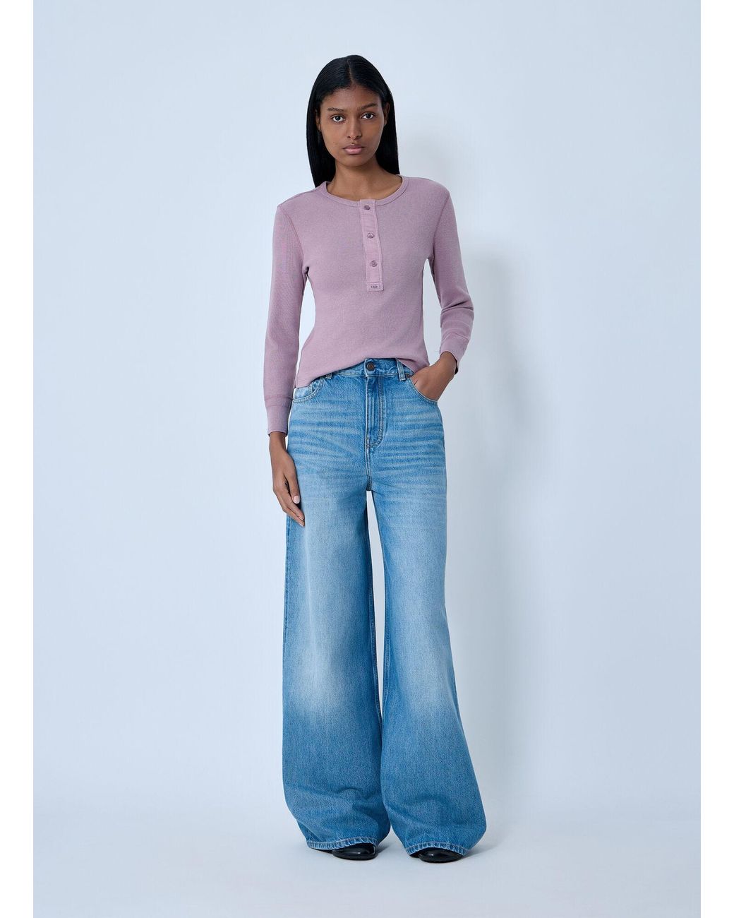Chloé Blue Chloã High-Rise Denim Jeans