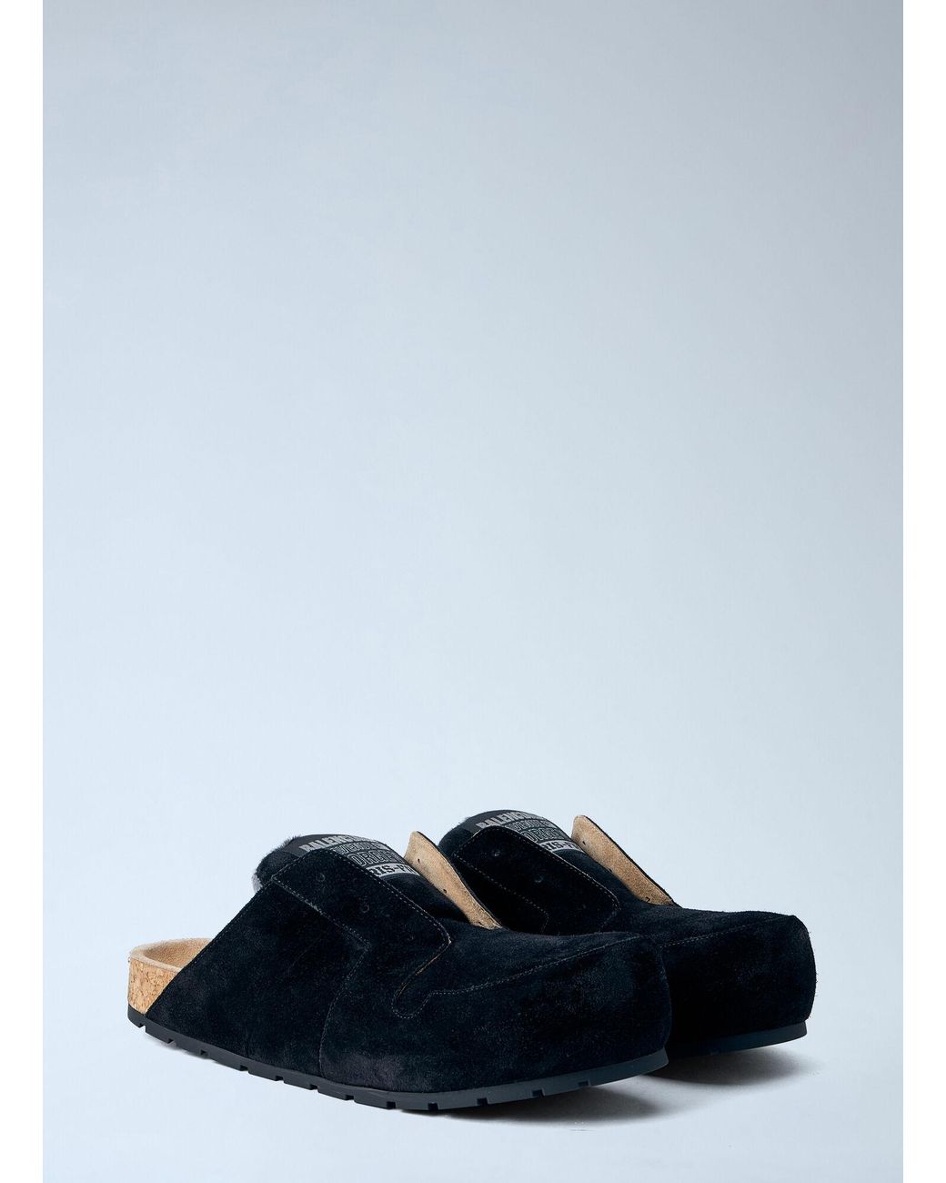 Balenciaga Black Dumbo Mules for men