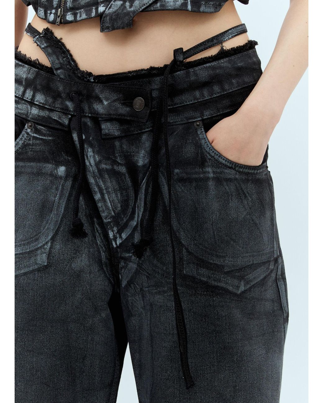 OTTOLINGER Blue Double Fold Pants