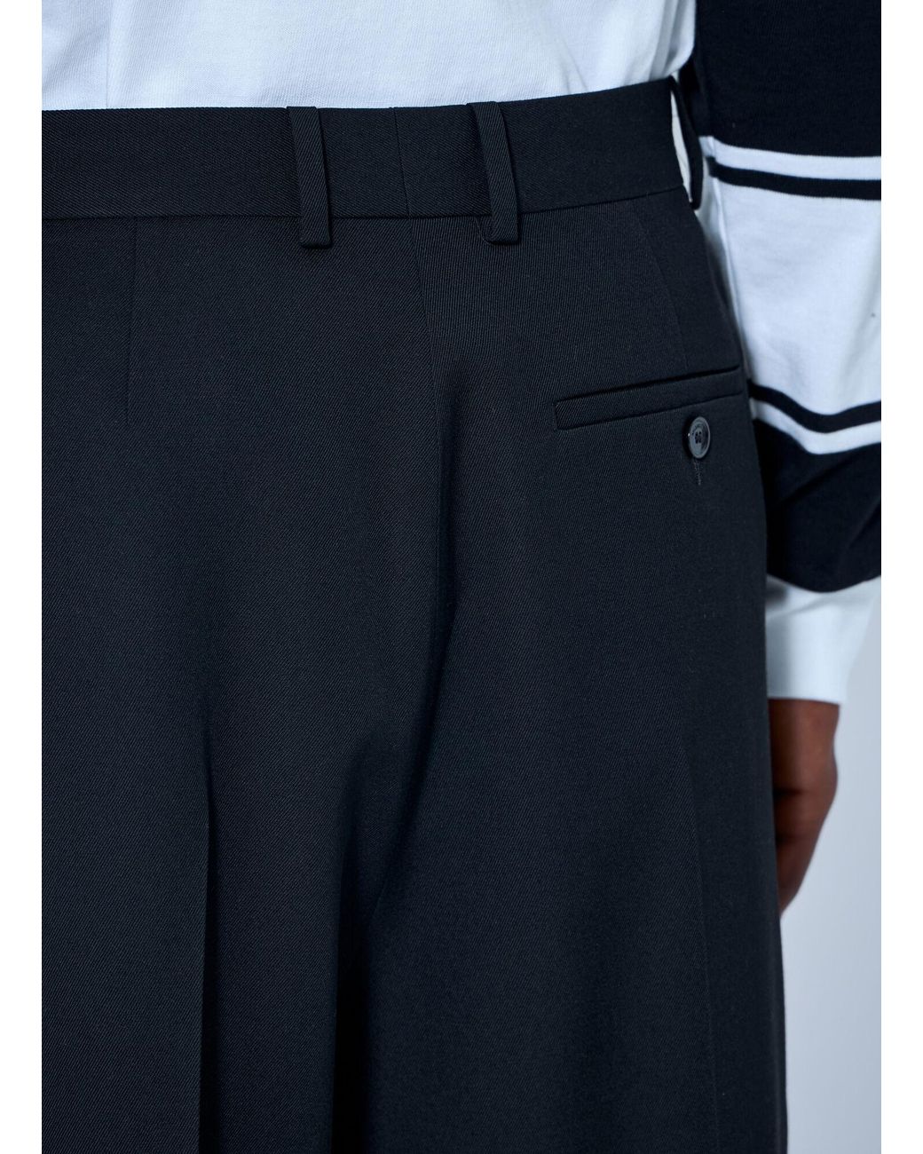 Balenciaga Blue Large Tailored Pants for men
