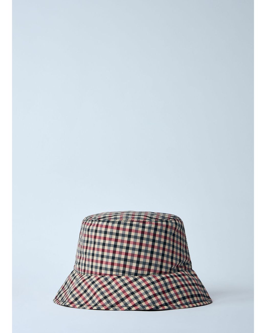 Miu Miu Blue Vichy Bucket Hat
