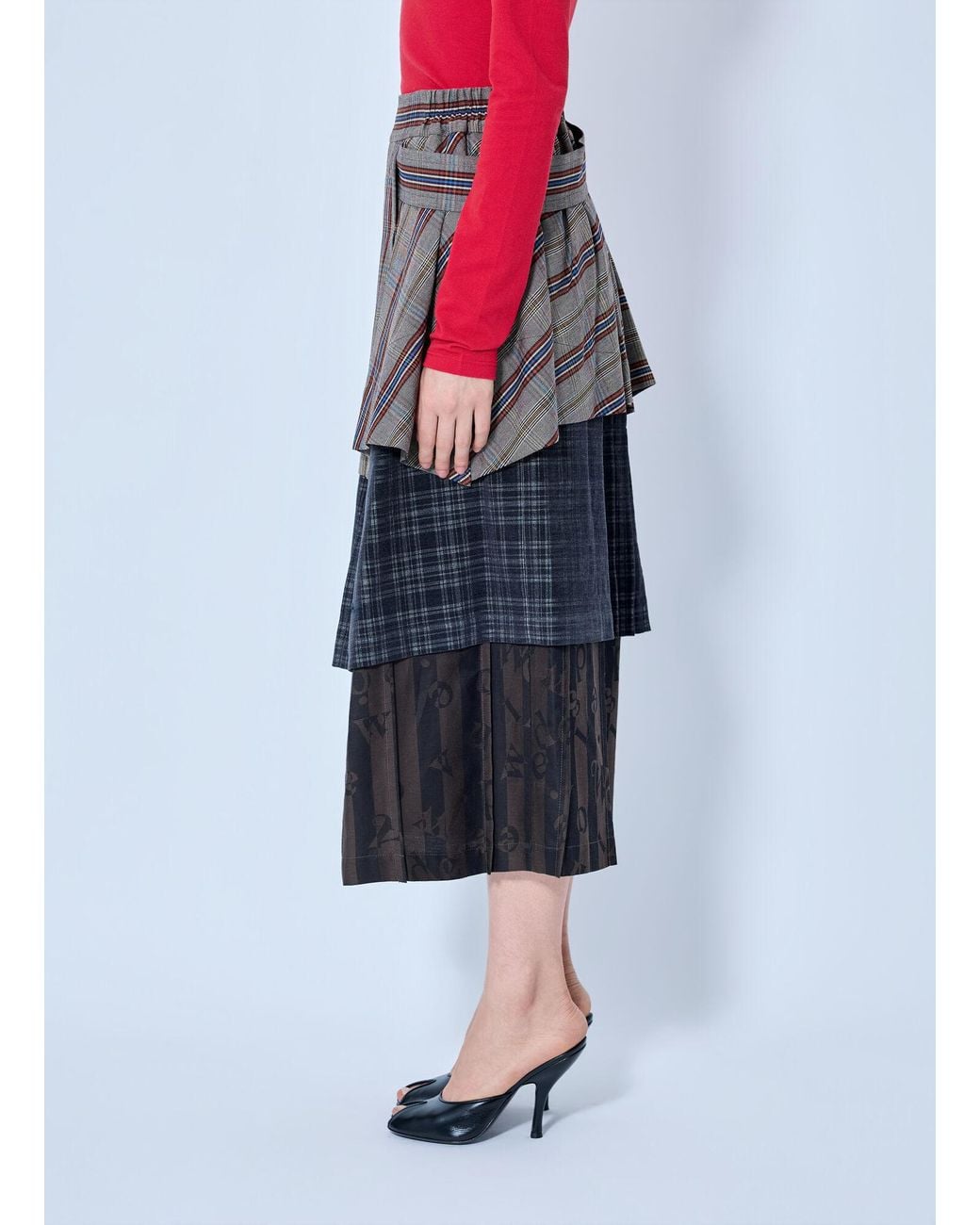 Vivienne Westwood Natural Long Meghan Kilt