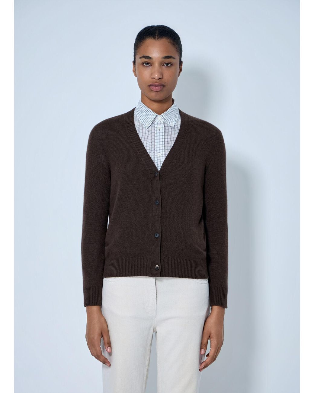 The Row Black Ovidia Cardigan