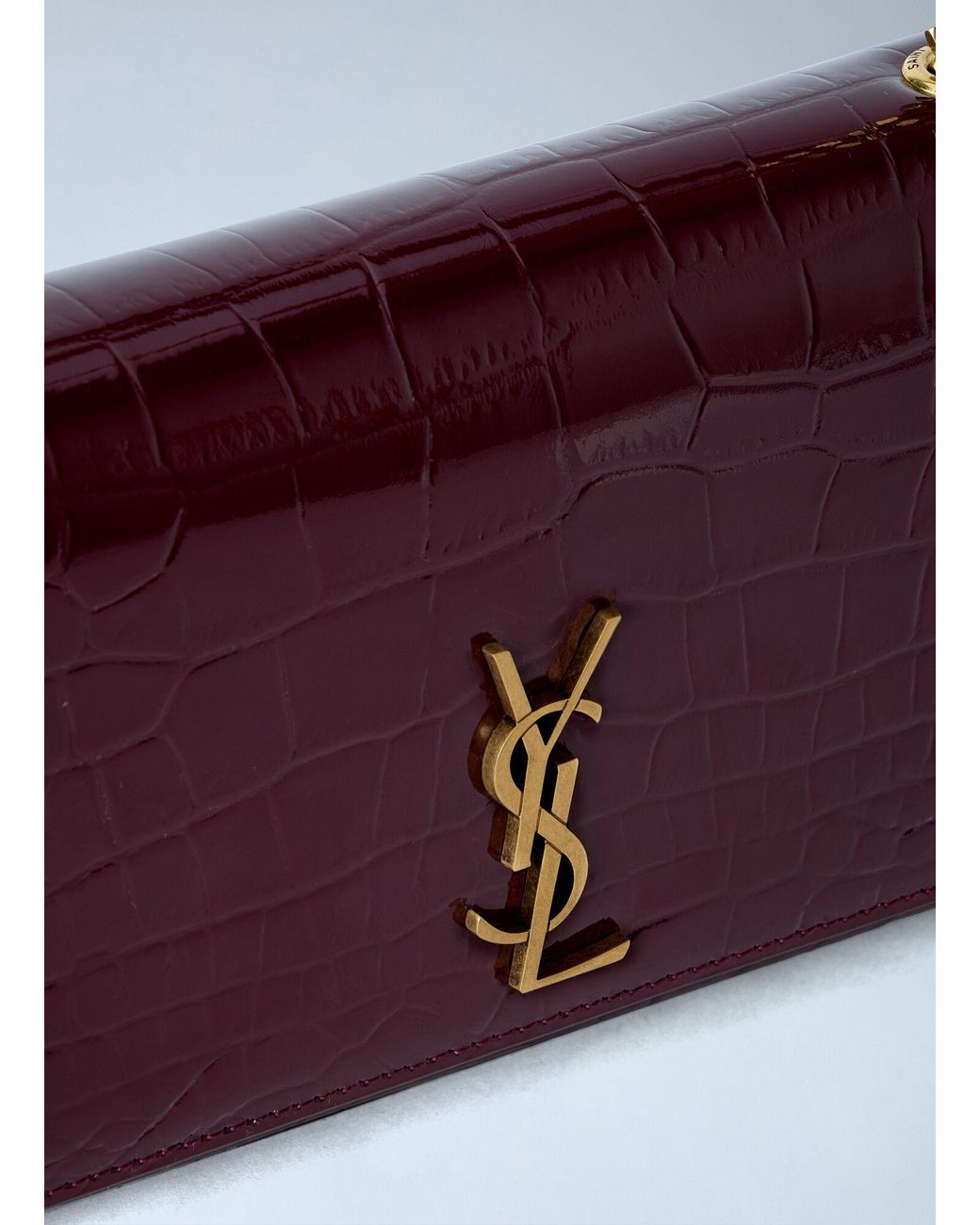 Saint Laurent White New Kate Small Shoulder Bag