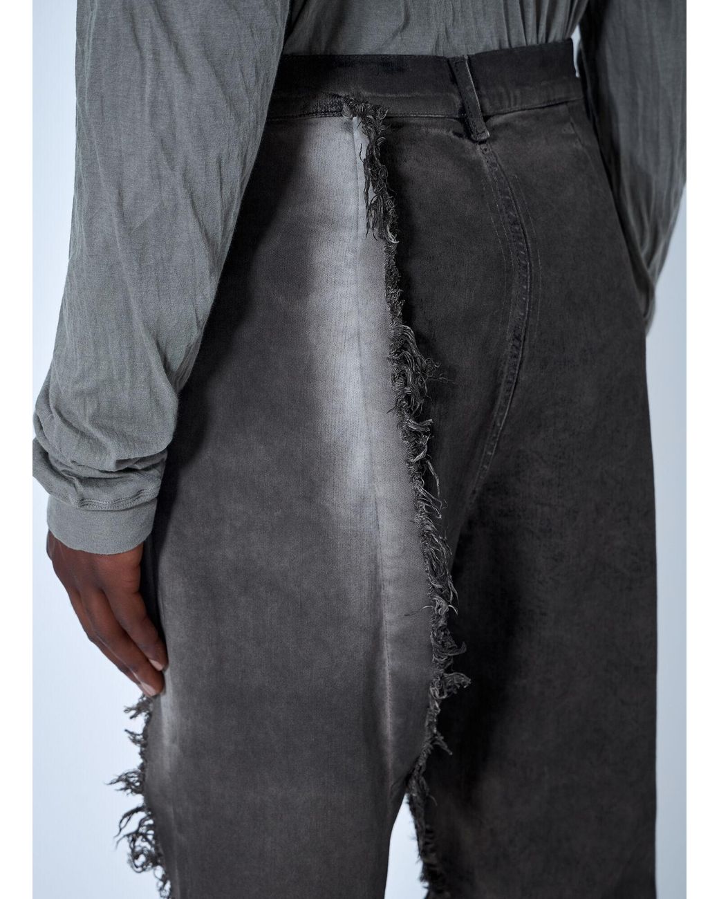 Rick Owens Gray Bolan Bootcut Jeans for men