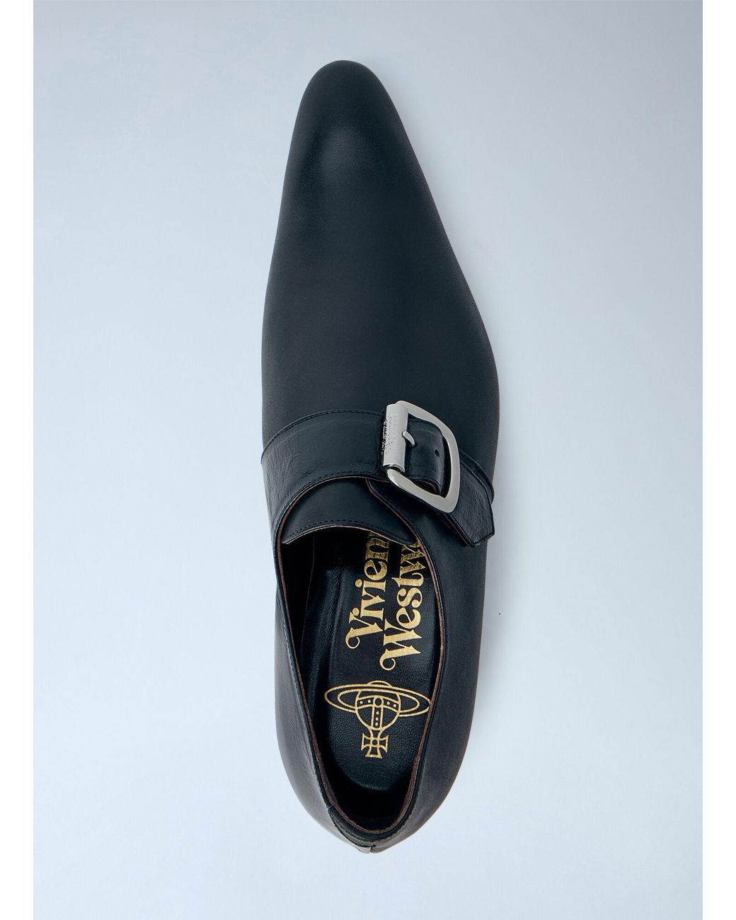Vivienne Westwood White Francis Monk Shoes for men