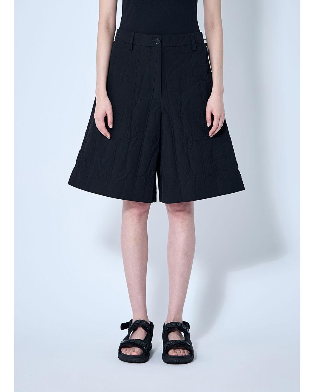 Cecilie Bahnsen Annika Shorts in Blue | Lyst