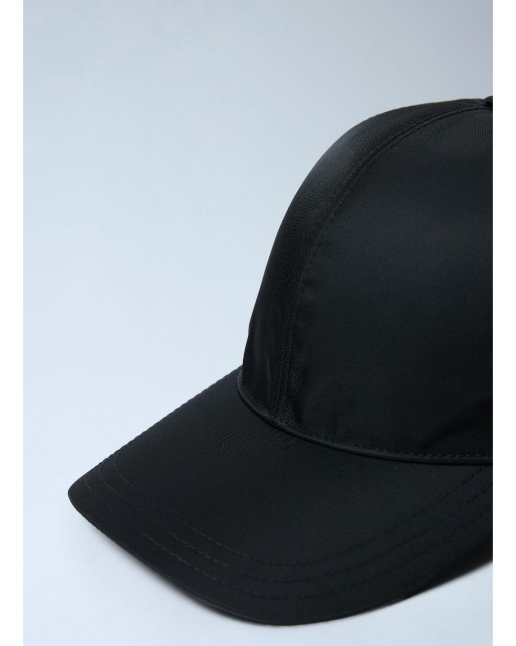Prada Black Re-Nylon Baseball Cap