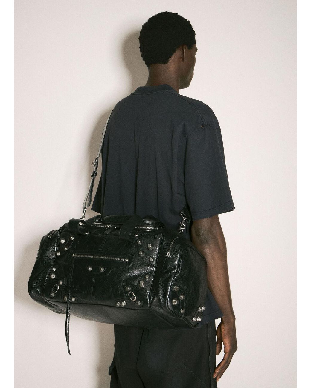 Balenciaga Le Cagole Duffle Bag in Black for Men | Lyst