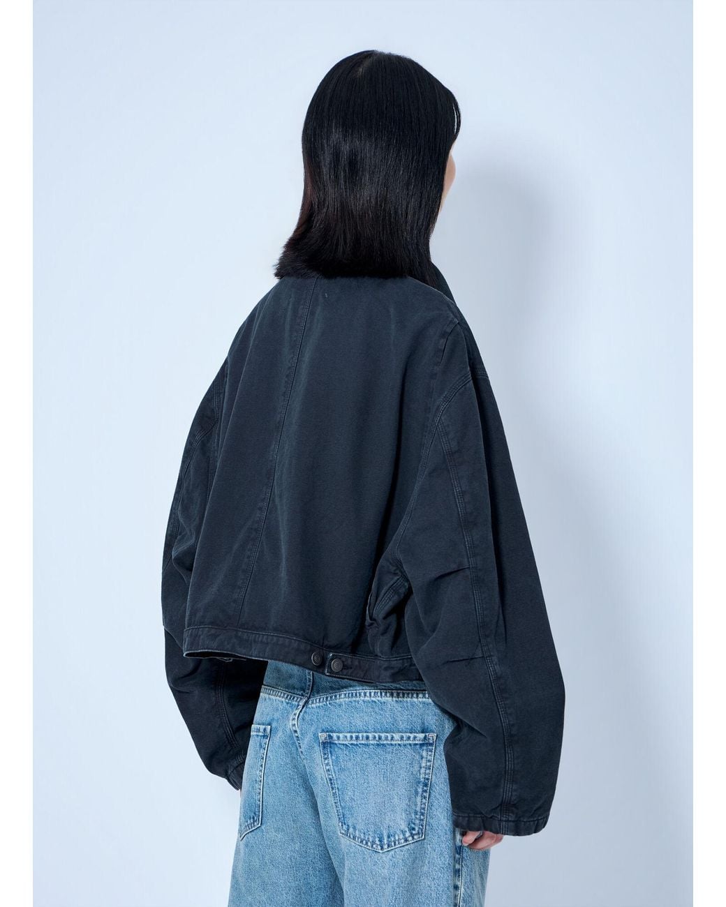 Maison Margiela Blue Oversized Denim Jacket
