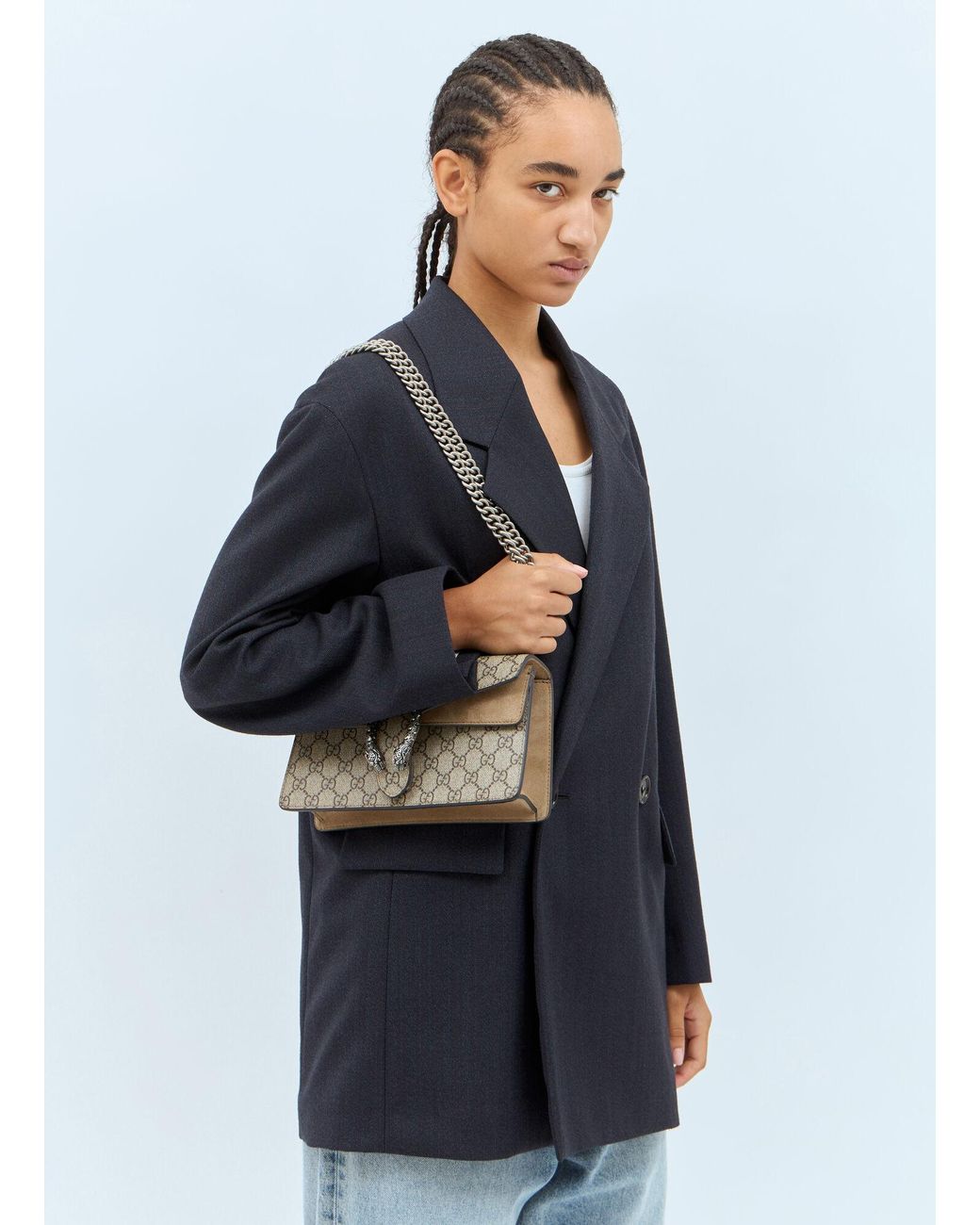 Gucci Blue Dionysus Small Shoulder Bag