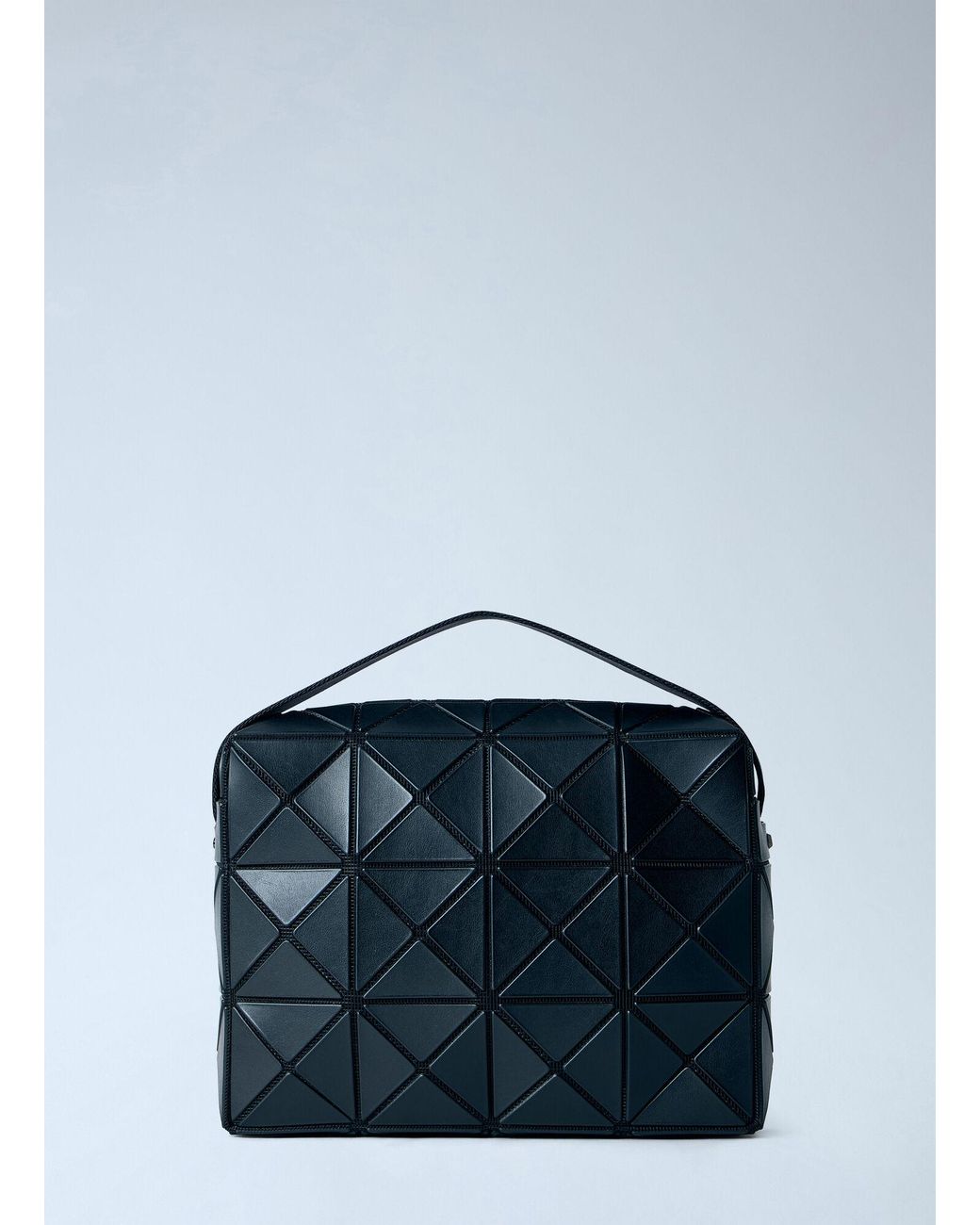 Issey Miyake Blue Cuboid Shoulder Bag