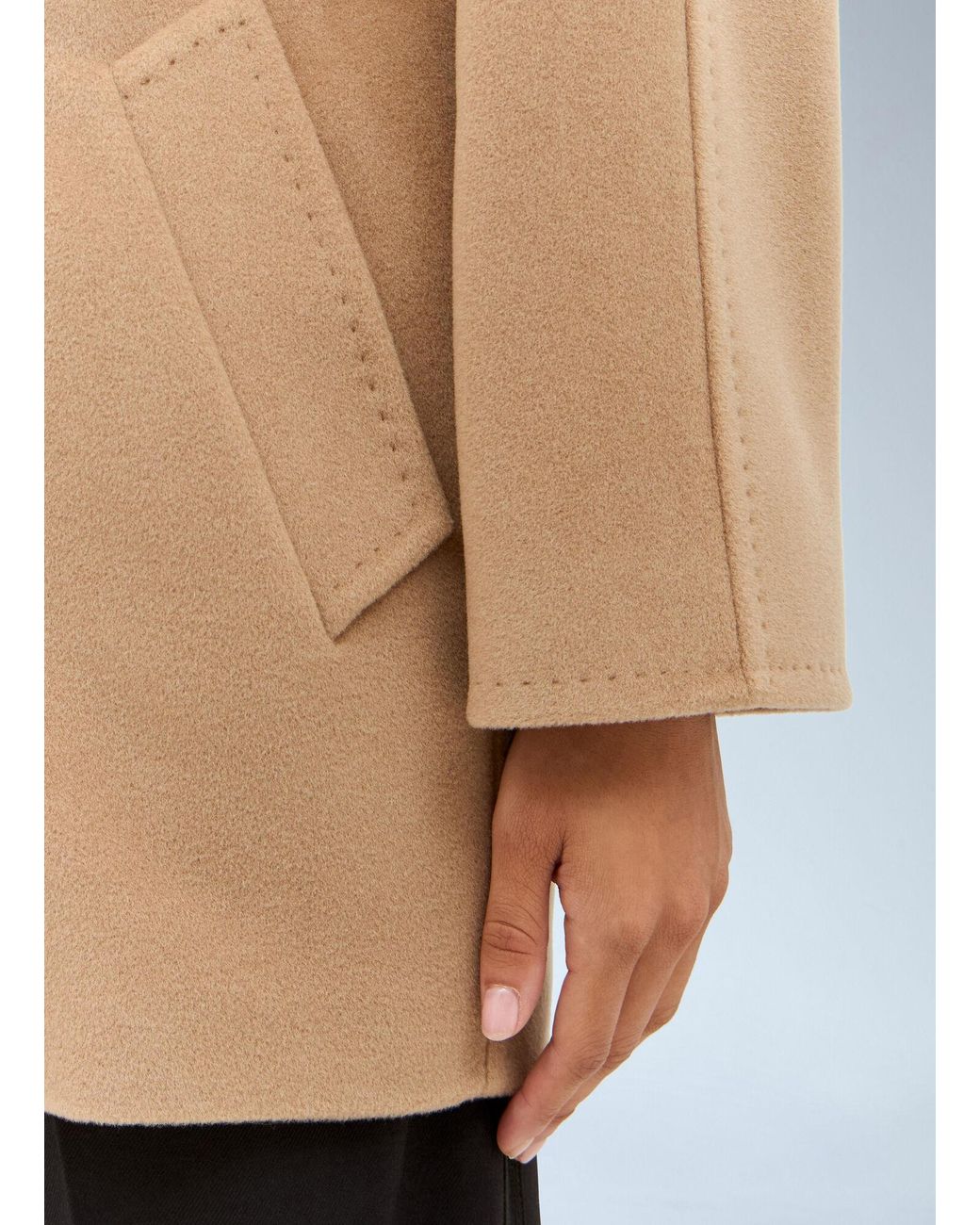 Max Mara Natural Short 101801 Icon Coat