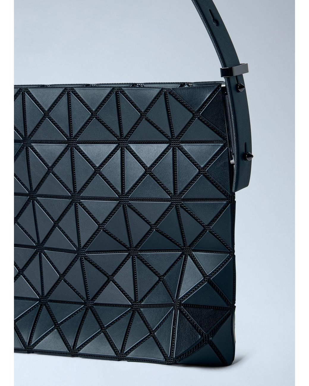Issey Miyake Blue Musette Shoulder Bag