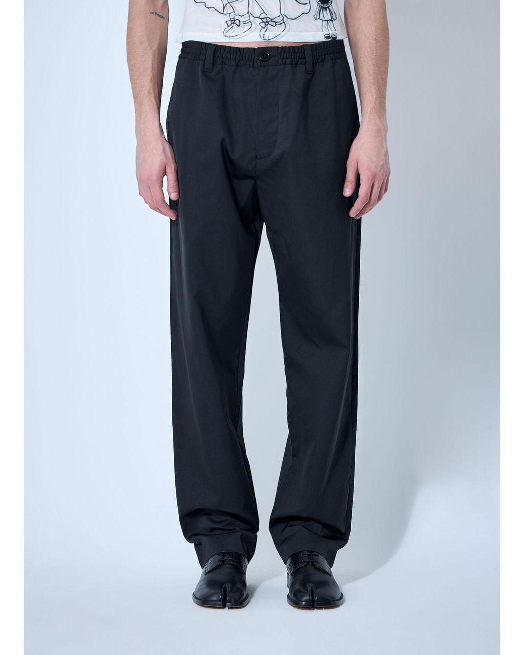 Marni Blue Water-Repellent Pants for men