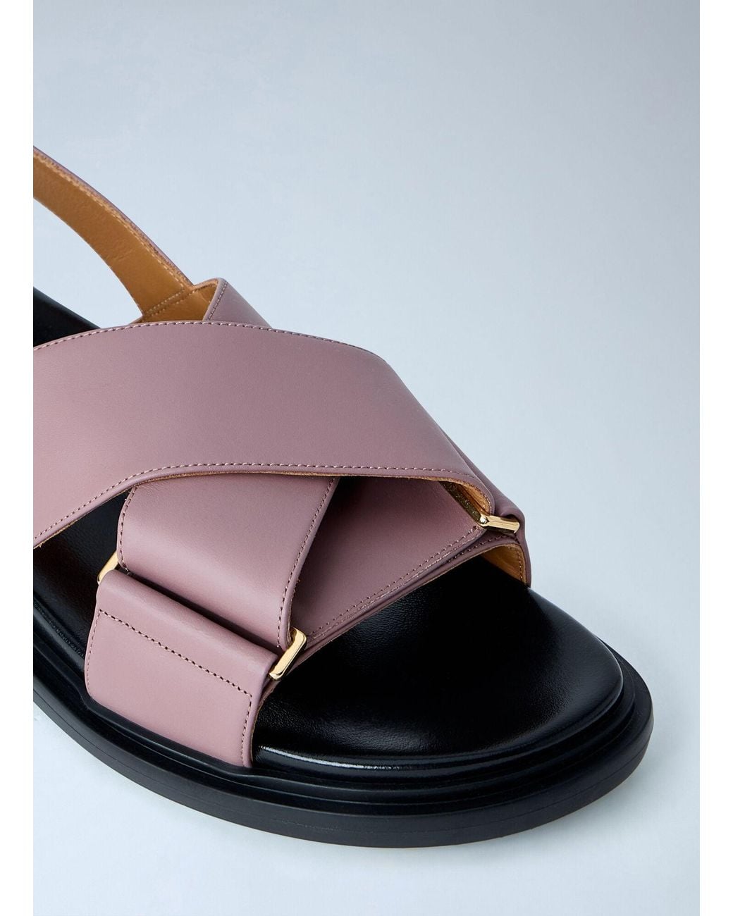 Marni White Fussbett Sandal