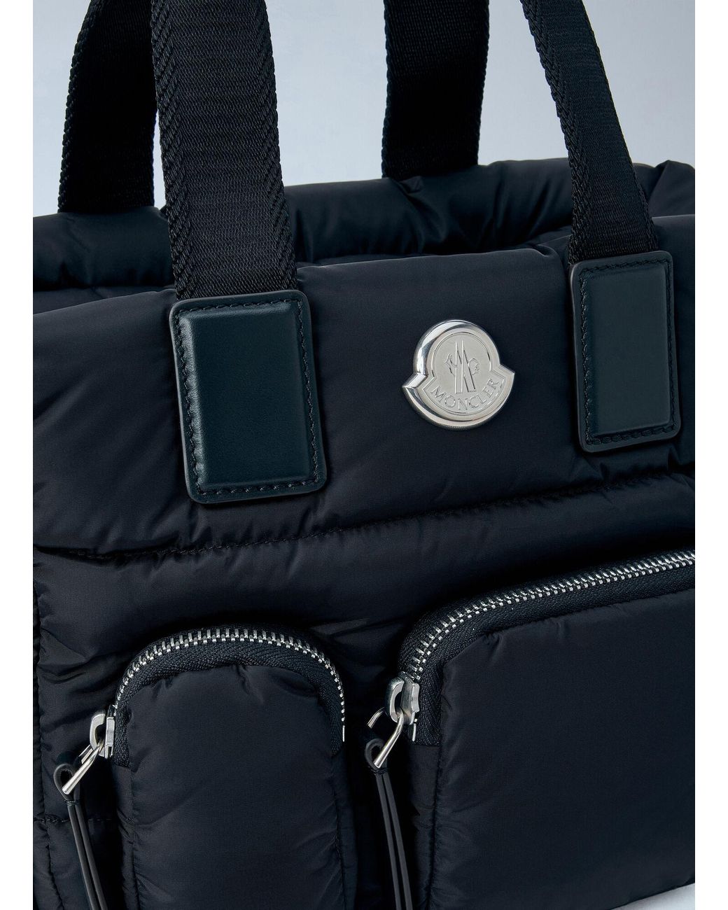 Moncler Blue Caradoc Multi-pocket Tote Bag