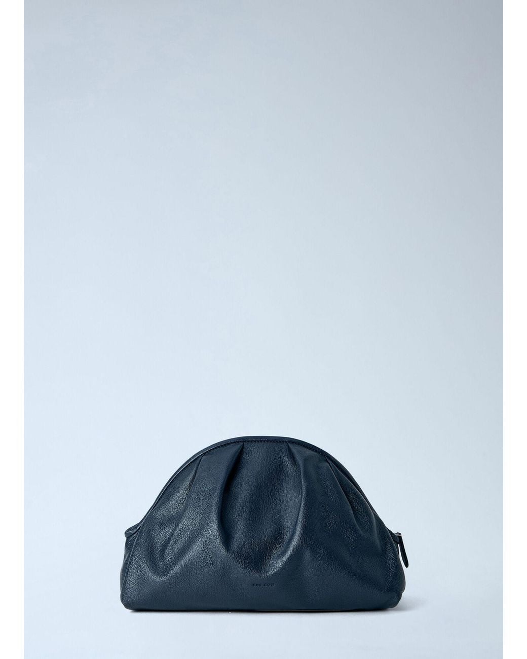The Row Blue Small Charlotte Clutch Bag