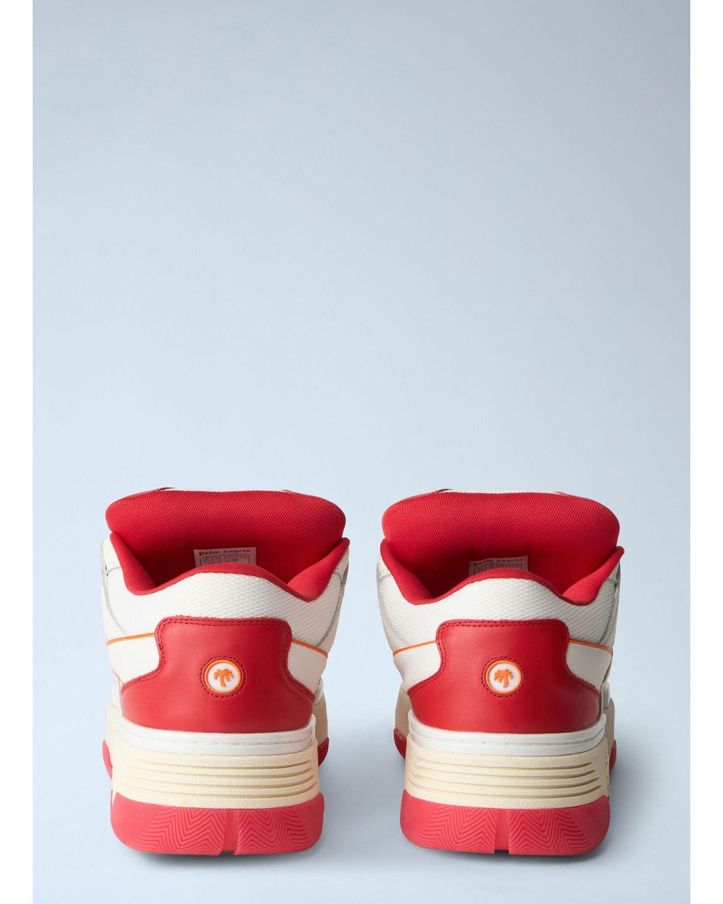 Palm Angels White Palm Skate Sneakers for men