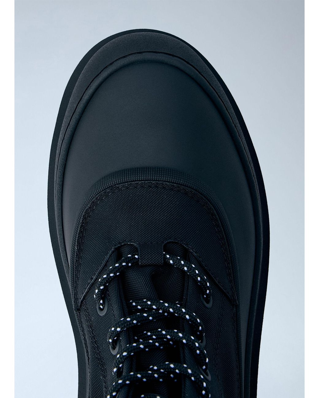 Moncler Blue Vera Sheal Ankle Boots for men
