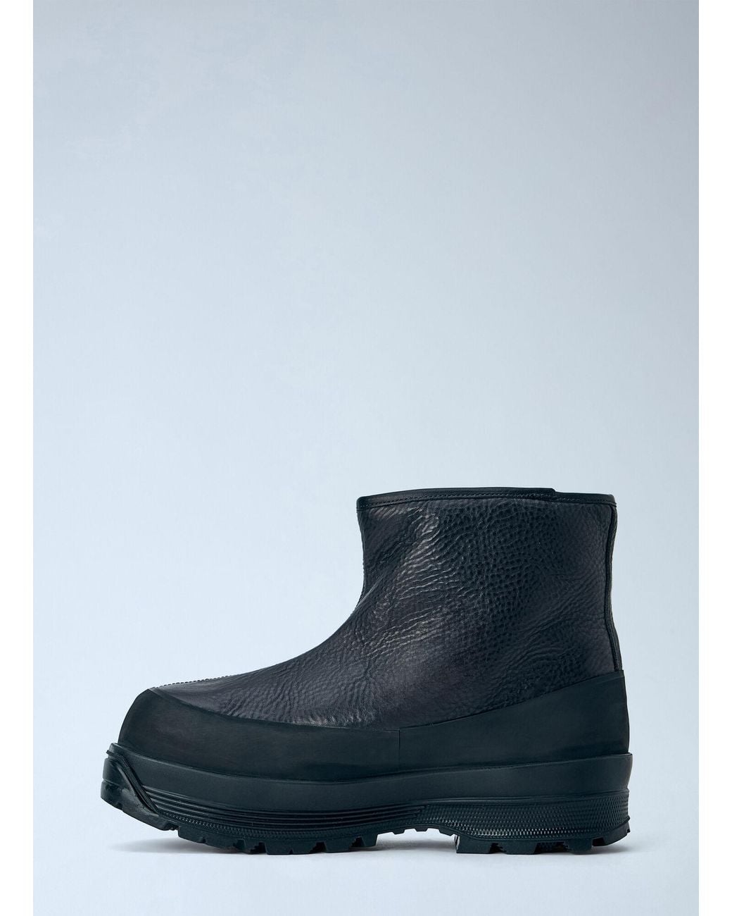 Diemme Blue Badia Shearling Boots for men
